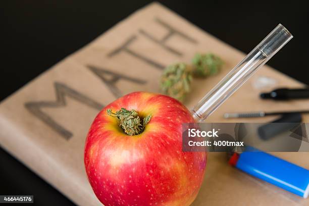 Marijuana In School Stock Photo - Download Image Now - Bong, Apple - Fruit, Marijuana - Herbal Cannabis