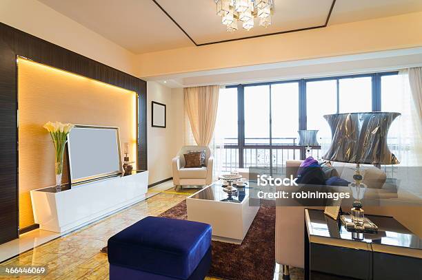 Modern Living Room Stock Photo - Download Image Now - Carpet - Decor, Ceramics, Coffee Table