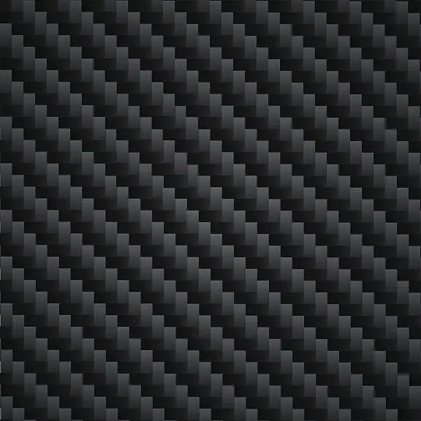 Vector illustration of Carbon Kevlar black