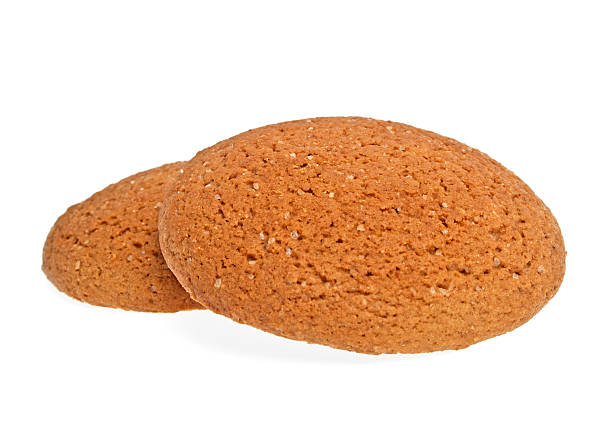 istock Oatmeal cookies on a white background 466454098