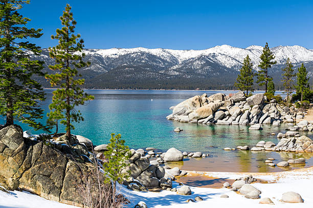 istock Lake Tahoe with snow 466454628