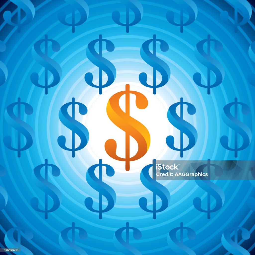 Dllar Sign Pattern Vector Vector Dollar Sign On Pattern Background Stock Illustration - Download ...