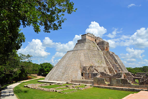 istock Anicent mayan pyramid Uxmal in Yucatan, Mexico 466457227