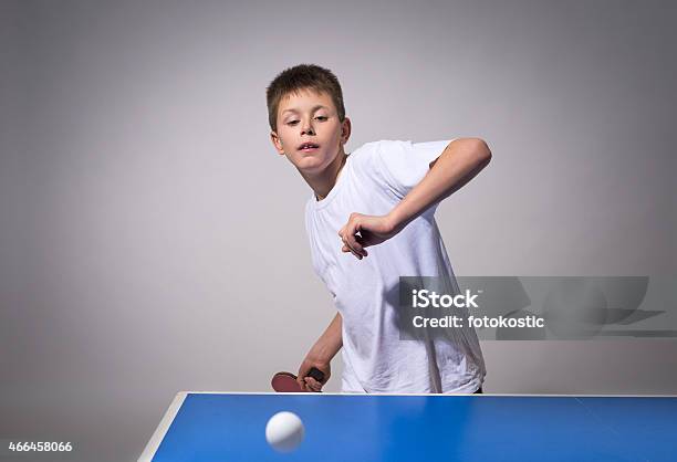 Table Tennis Stock Photo - Download Image Now - 2015, Active Lifestyle, Activity
