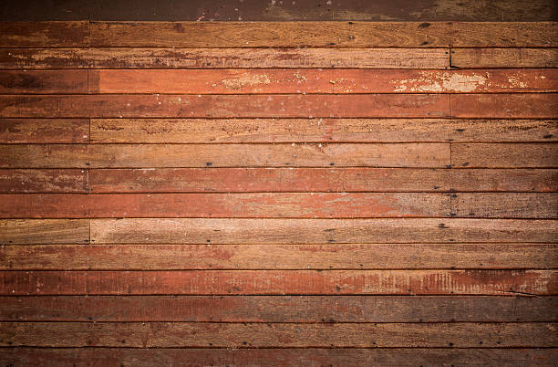istock pattern detail of old red wood strip texture 466461644
