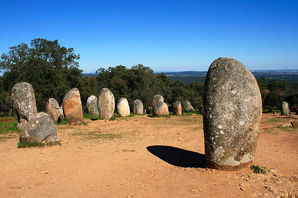 istock Chromlech of Almendres, Evora, Portugal. 466468077