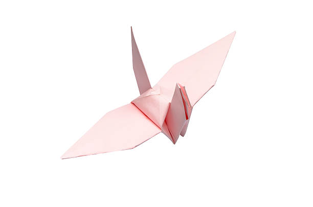 istock Isolated origami paper bird 466469483