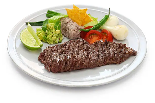 grilled skirt steak, mexican cuisine