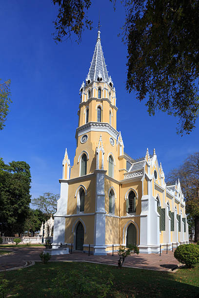 istock Wat Niwet Thammaprawat ,Thai Temple 466477181