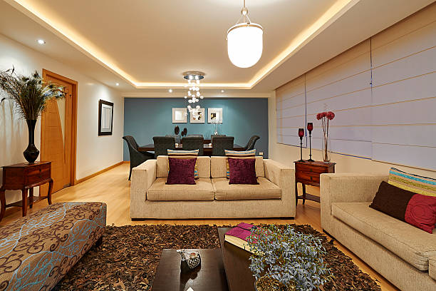 istock Interior design series: Modern living room 466477247