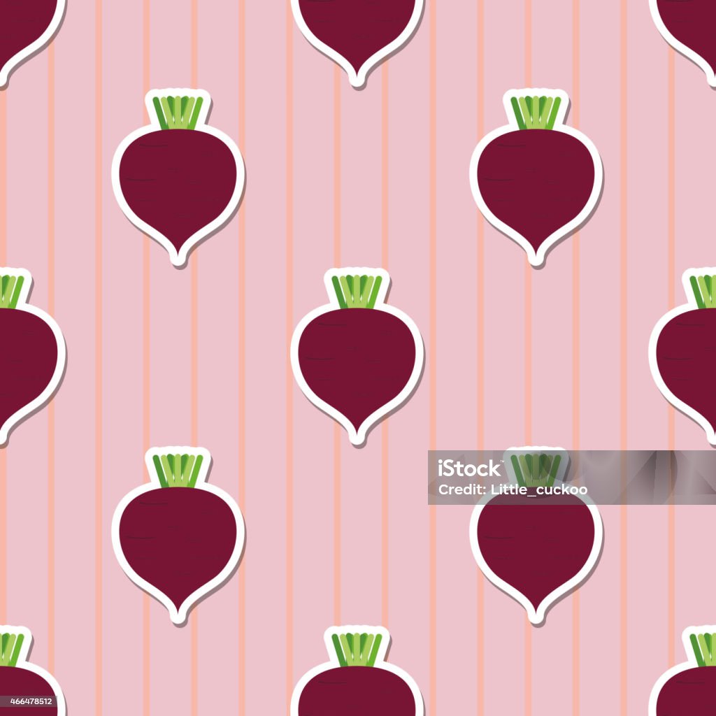 Beet Pattern Seamless Texture With Beetroot Stock Illustration ...