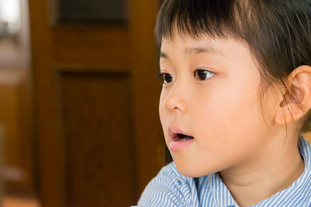 istock Profile of a little girl 466481493