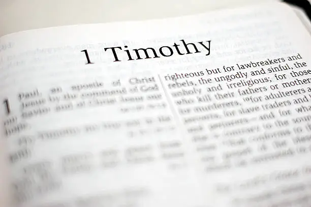 1 Timothy in the Bible