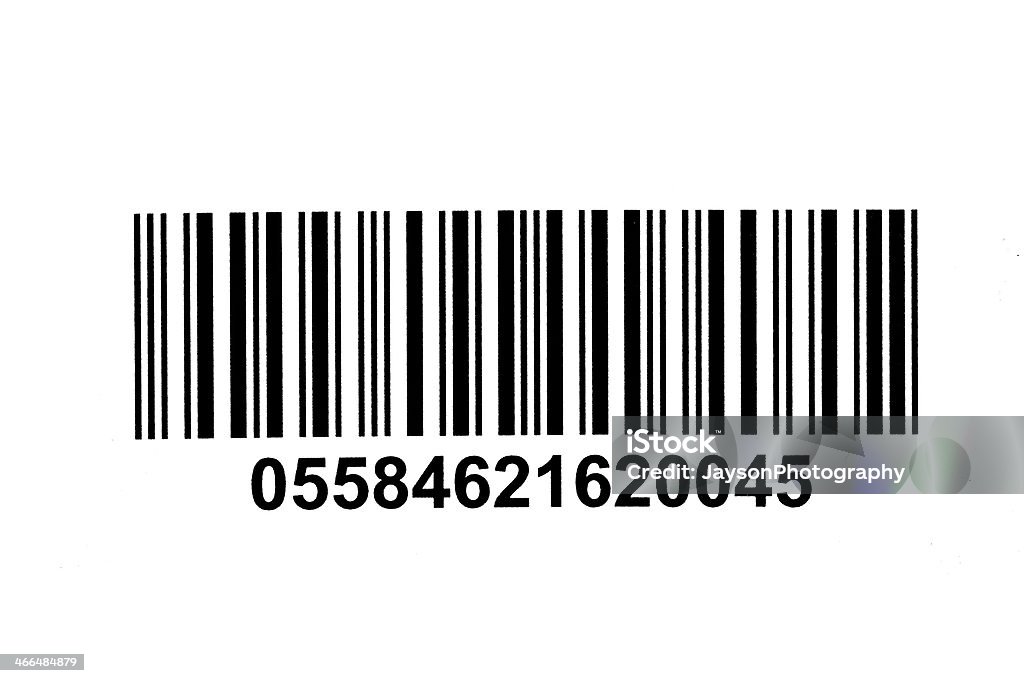 Bar code High resolution bar code isolated on white. Bar Code Stock Photo