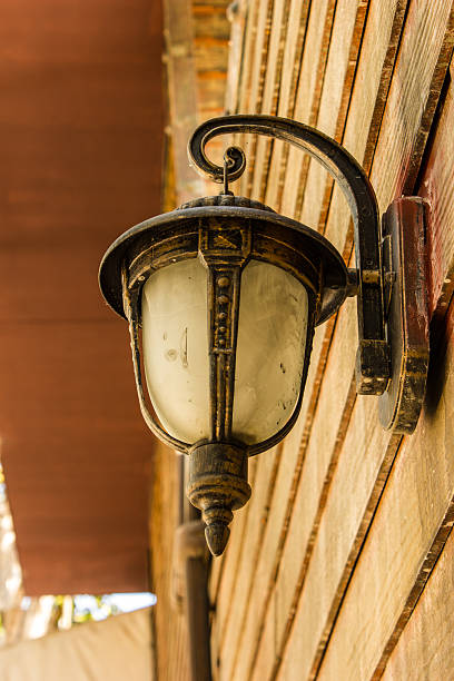 istock lamp on a street in the Old Town 466485126