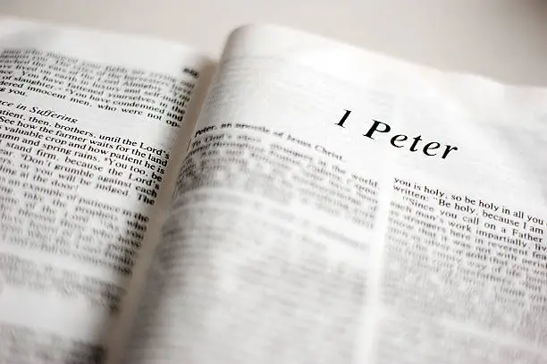 1 Peter, one of 66 books in the Bible