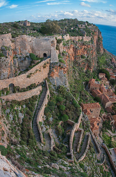 istock Cityscape at Monemvasia, Peloponnese, Greece 466485590