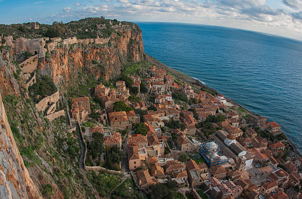 istock Cityscape at Monemvasia, Peloponnese, Greece 466485594