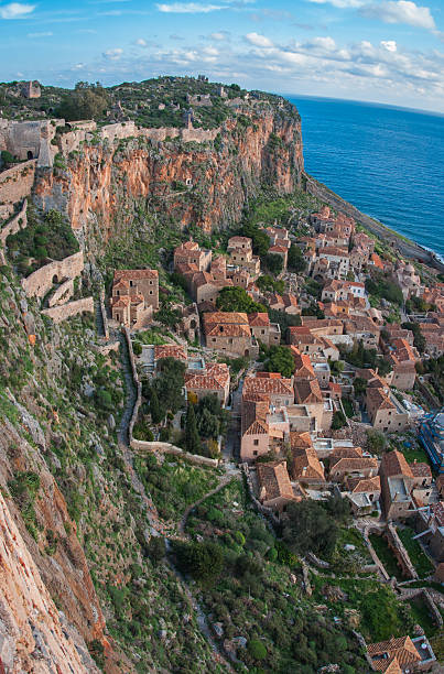 istock Cityscape at Monemvasia, Peloponnese, Greece 466485596