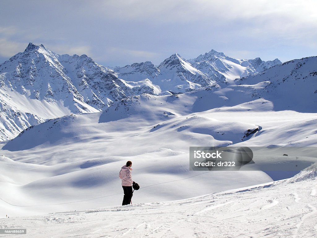 Inverno nos Alpes - Royalty-free Monte Eiger Foto de stock