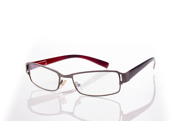 istock Black red eye Glasses Isolated on White 466488669