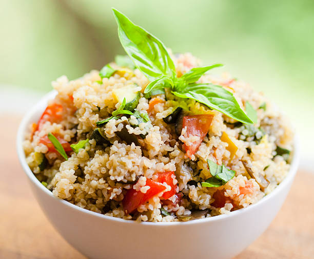 istock Bulgur Wheat Salad with fresh Vegetables 466494107