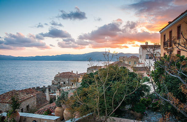 istock Cityscape at Monemvasia, Peloponnese, Greece 466494318