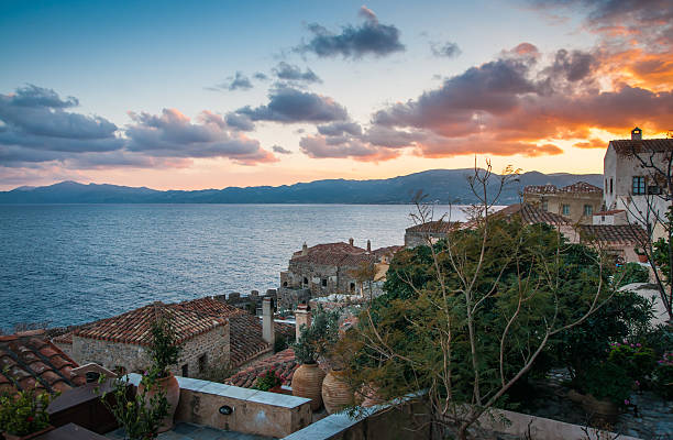 istock Cityscape at Monemvasia, Peloponnese, Greece 466494320