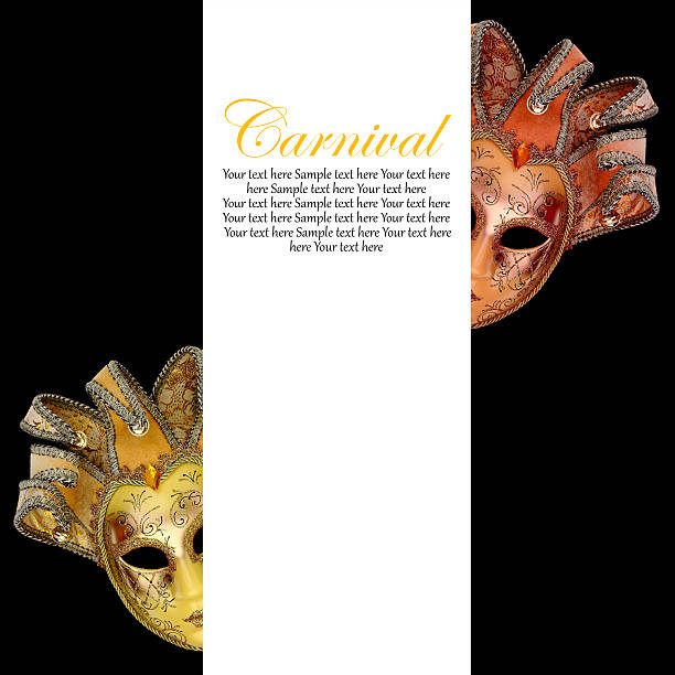 Venice, Italy - February 11, 2024: The Carnival of Venice (Italian: Carnevale di Venezia) is an annual festival held in Venice, Italy, famous throughout the world for its elaborate costumes and masks. \nThe Carnival ends on Shrove Tuesday (Martedì Grasso or Mardi Gras), which is the day before the start of Lent on Ash Wednesday (February-March).\nThe Carnival traces its origins to the Middle Ages, existing for several centuries until it was abolished in 1797. The tradition was revived in 1979, and the modern event now attracts approximately 3 million visitors annually.
