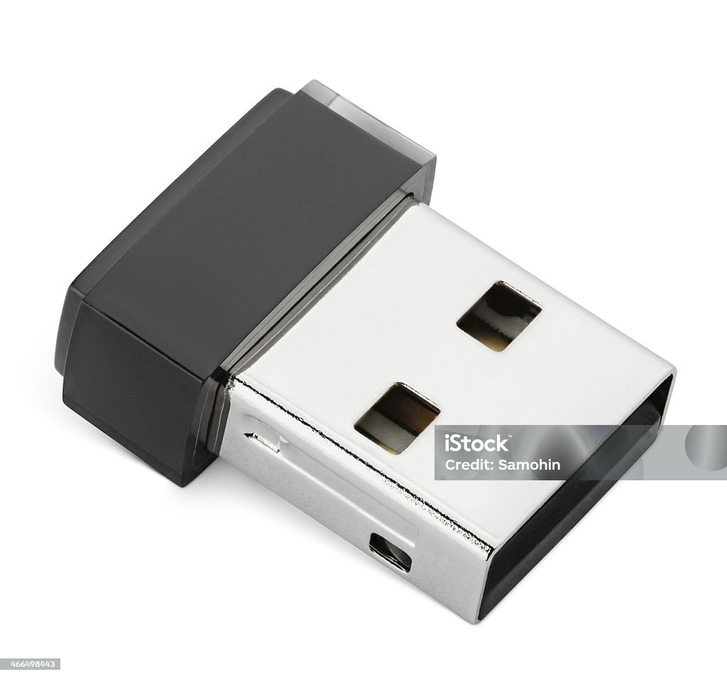 Acceso inalámbrico Wi-Fi y adaptador USB - Foto de stock de Adaptador libre de derechos