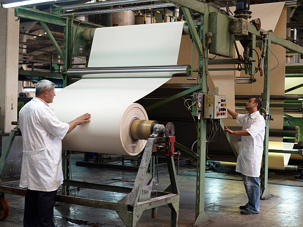fábrica textil y de trabajadores - textile industry textile wool textile factory fotografías e imágenes de stock