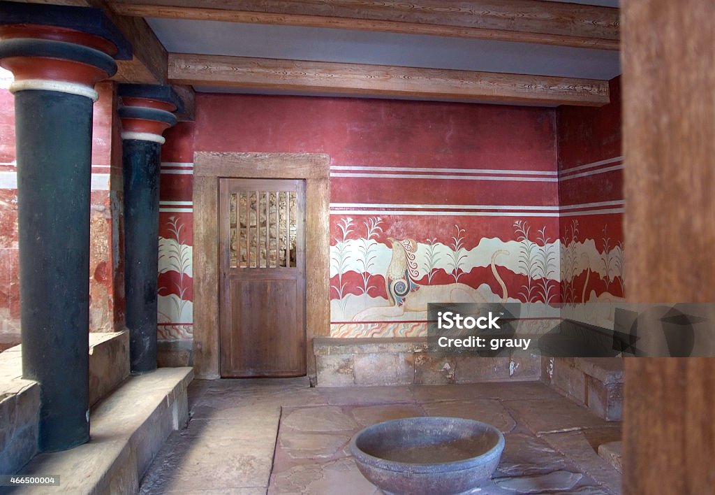 The famous palace of Knossos Knossos or Cnossos is the largest Bronze Age archaeological site on Crete and is considered Europe's oldest city. Knossos Stock Photo