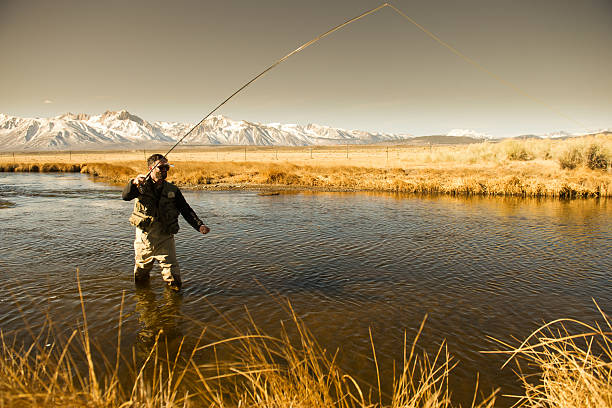 istock Mountain Fly Fisherman 466500290