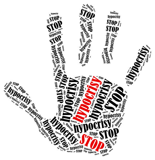 istock Word cloud illustration in shape of hand print showing protest. 466500816