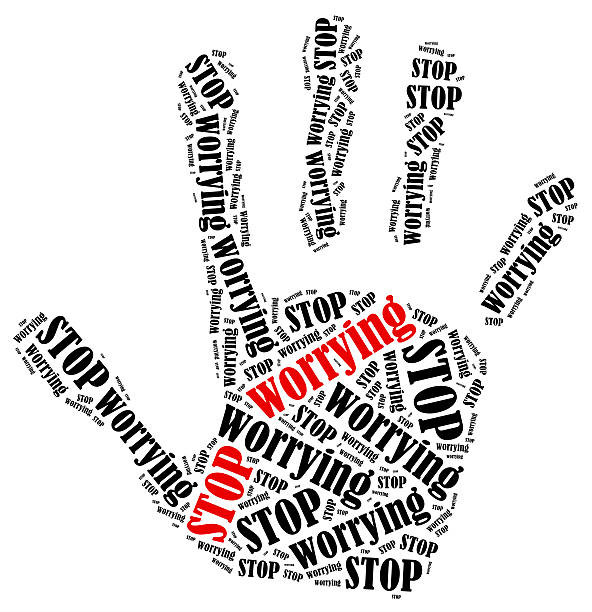 istock Word cloud illustration in shape of hand print showing protest. 466500968