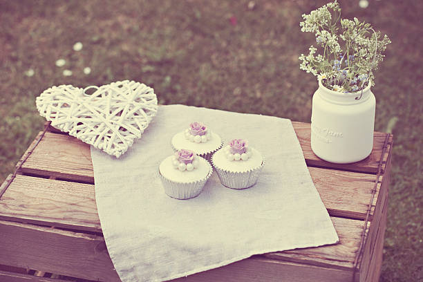 Vintage Cupcakes - foto stock