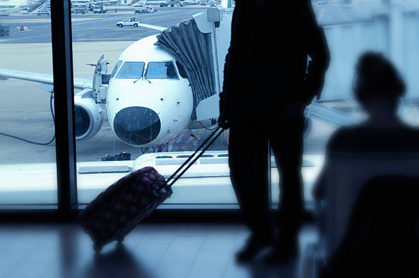 istock Waiting in Airport Lounge 466502719