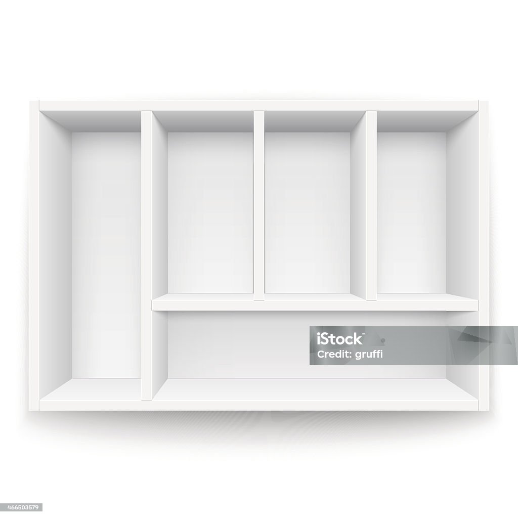 White Box Separation White Box With Separators Stock Illustration - Download Image Now - Box ...