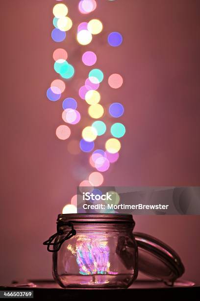 Released Dreams Stock Photo - Download Image Now - Jar, Firefly, Dreamlike