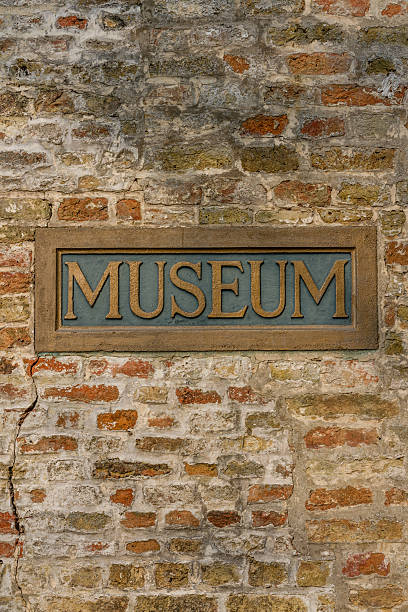 Museum on Brick stock photo