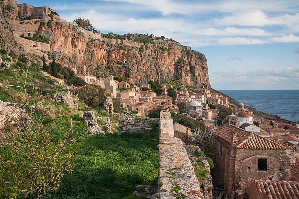 istock Cityscape at Monemvasia, Peloponnese, Greece 466505050
