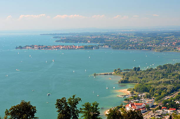 istock Spectacular picturesque view on Lindau on Lake Bodensee, Germany 466506032