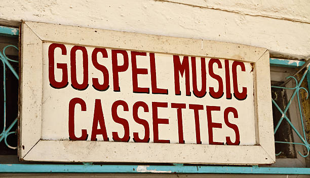 istock Gospel Music Cassettes Sign 466506183