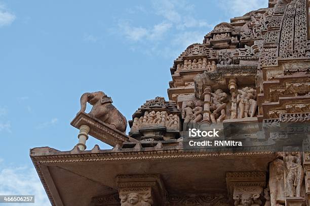 Sculptors At Vishvanatha Temple Khajuraho India Unesco Site Stock Photo - Download Image Now