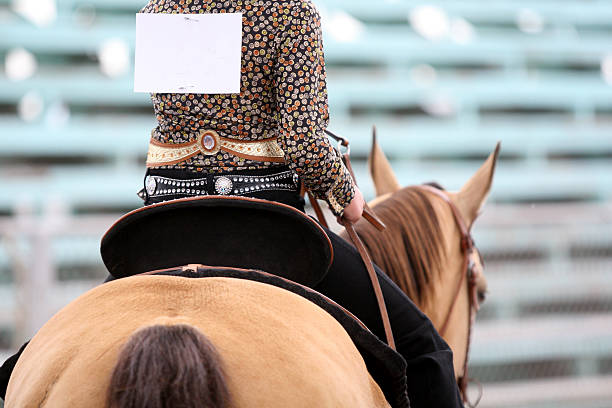 istock Horsebackriding at the County Fair and Rodeo 466507205