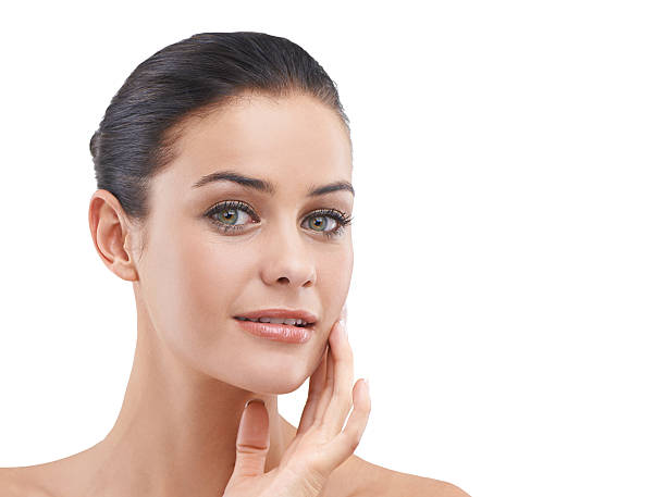 istock She feels both confident and beautiful with her improved skin 466507827