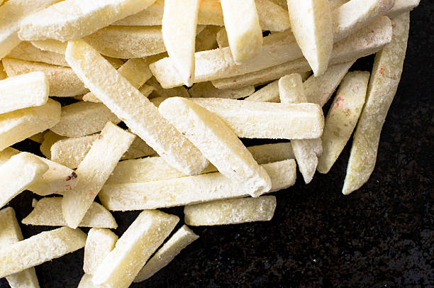 istock Frozen French fries for 466509232