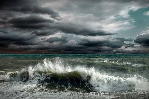 istock View of storm seascape 466509430