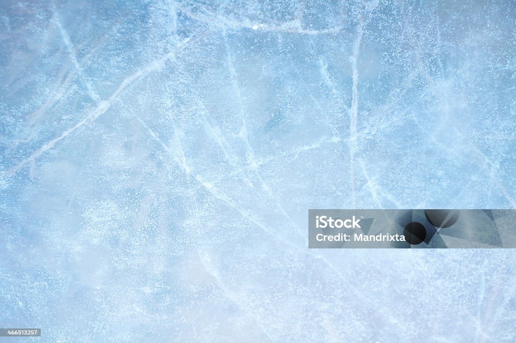 Image of light blue ice design Textured ice blue frozen rink winter background Ice Stock Photo