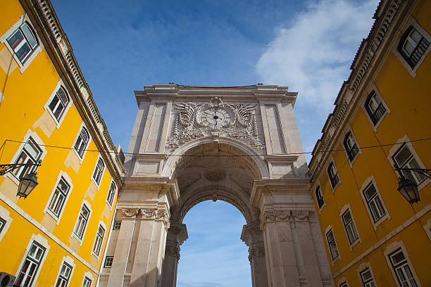 istock The Rua Augusta Arch in Lisbon. 466513828